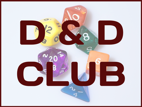 D&D club flier